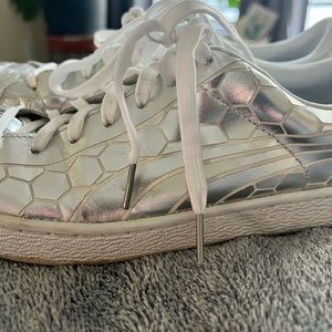 Limited Edition Puma Shiny Silver Discotheque